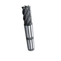 Kúpos szárú forgácstörős ujjmaró HSS - 16x32 mm 