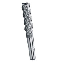 Kúpos szárú forgácstörős ujjmaró HSS - 63x180 mm 