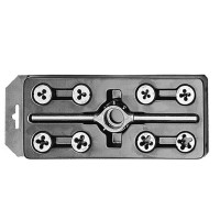 Kézi menetmetsző készlet MINI-1 (M3-M12) WS