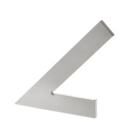 45°-os lapos derékszög - 25x5mm  200x130mm
