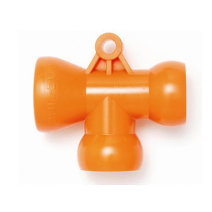 1/2" -1/4" T-alakú szűkítő Loc-line 59875-1