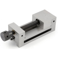 Precíziós gépsatu V-hornyolt szorítópofával-anyás - 100/125mm