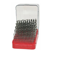 Csigafúró készlet 91 részes köszörült  1-10/0,1mm
