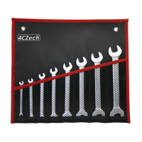 Kétoldalas villáskulcs készlet 4x5-18x19mm 8-részes