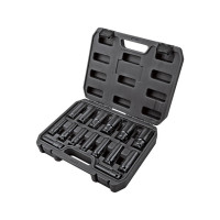 1/2" ipari hosszú dugókulcs készlet 15 darab 