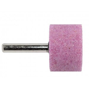 Csapos köszörűkő hengeres rózsasín "A" 10x10x6mm