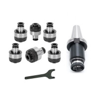 Gyorscserés menetfúrófej készlet M12-M24 SK50 DIN69871